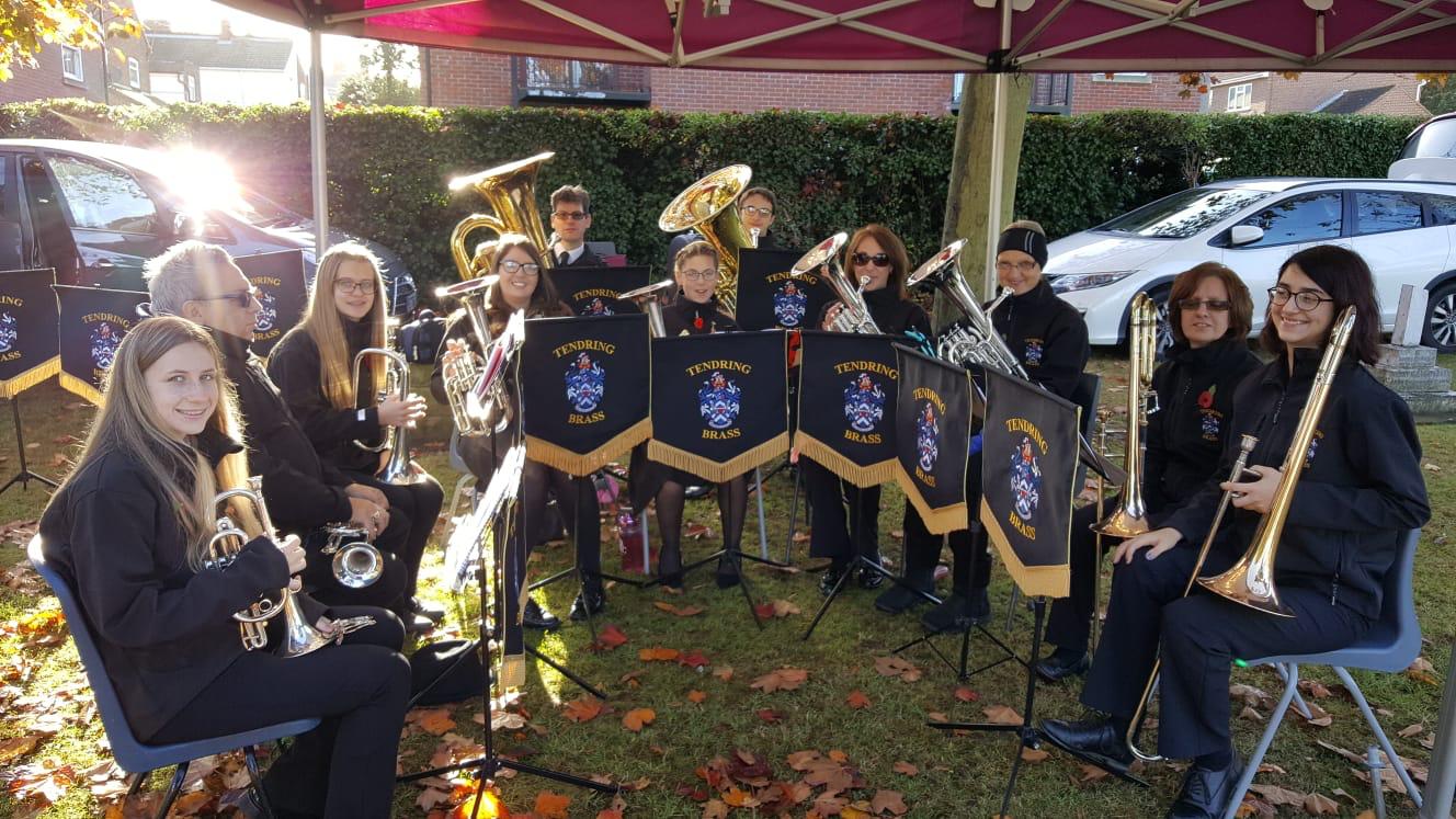 November 2018 Lest We Forget Concert Tendring Brass Band